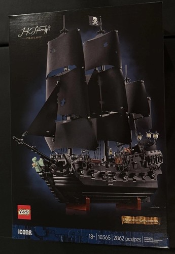 Lego 10365 black pearl - black,