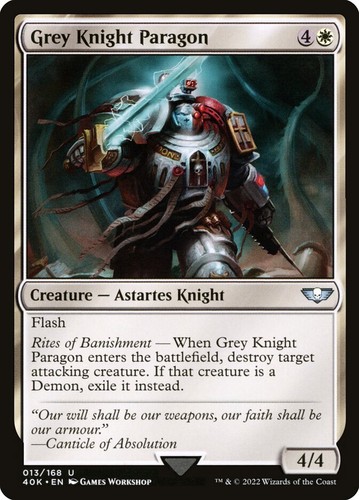 Grey knight paragon nm - 1x,
